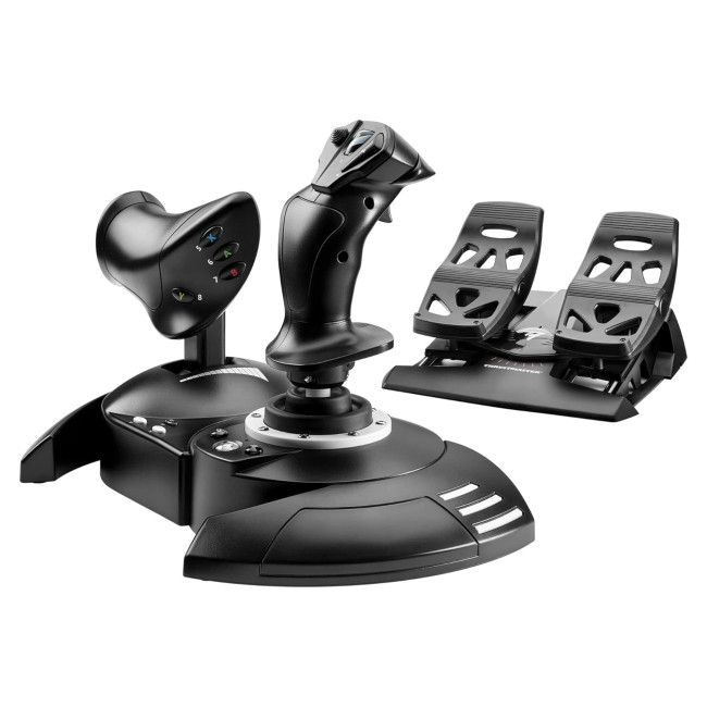 Thrustmaster T.Flight Full Kit with Joystick and Rudder Pedals for PC