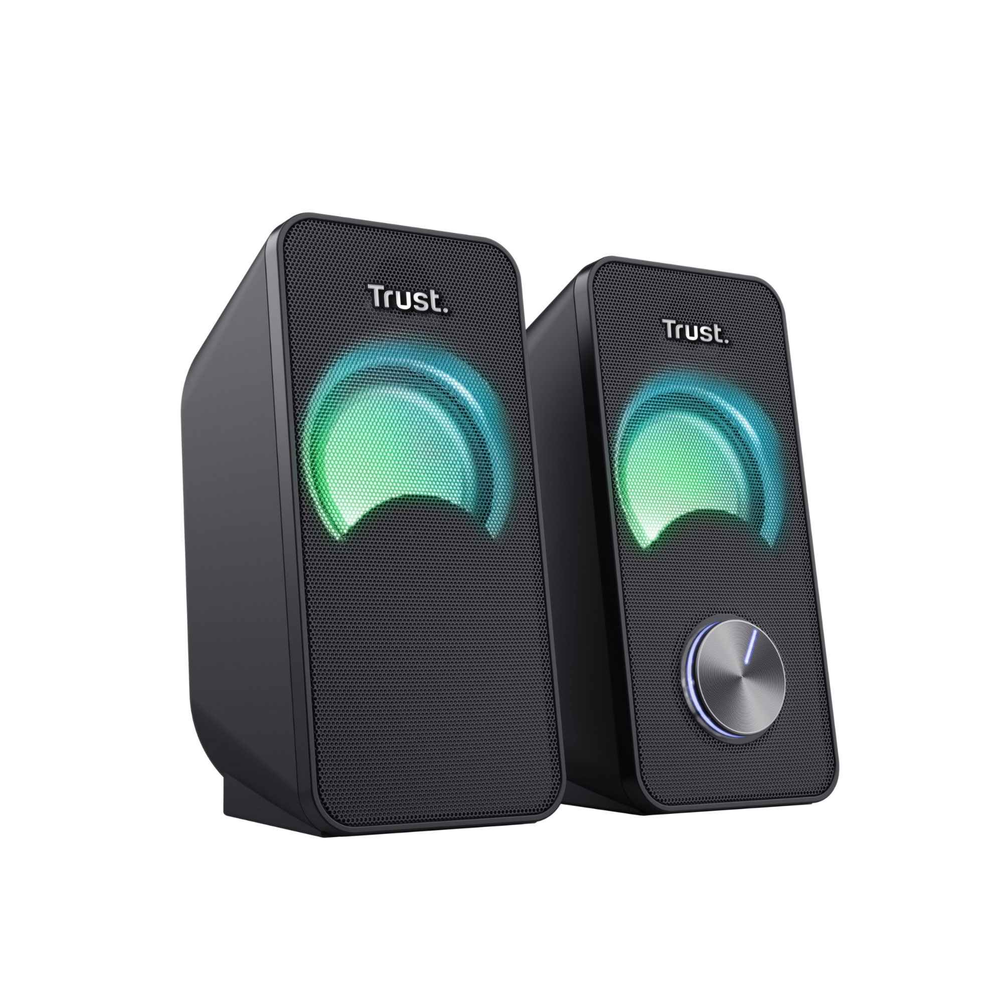 Trust Arys Compact RGB LED 2.0 Speaker Set - Black