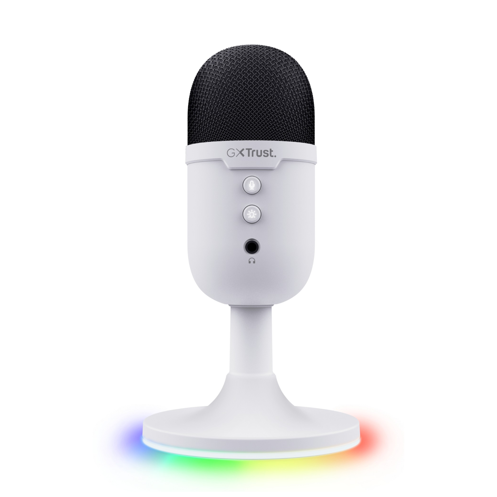 Trust White Gxt 234W Yunix Wired Usb Gaming Microphone