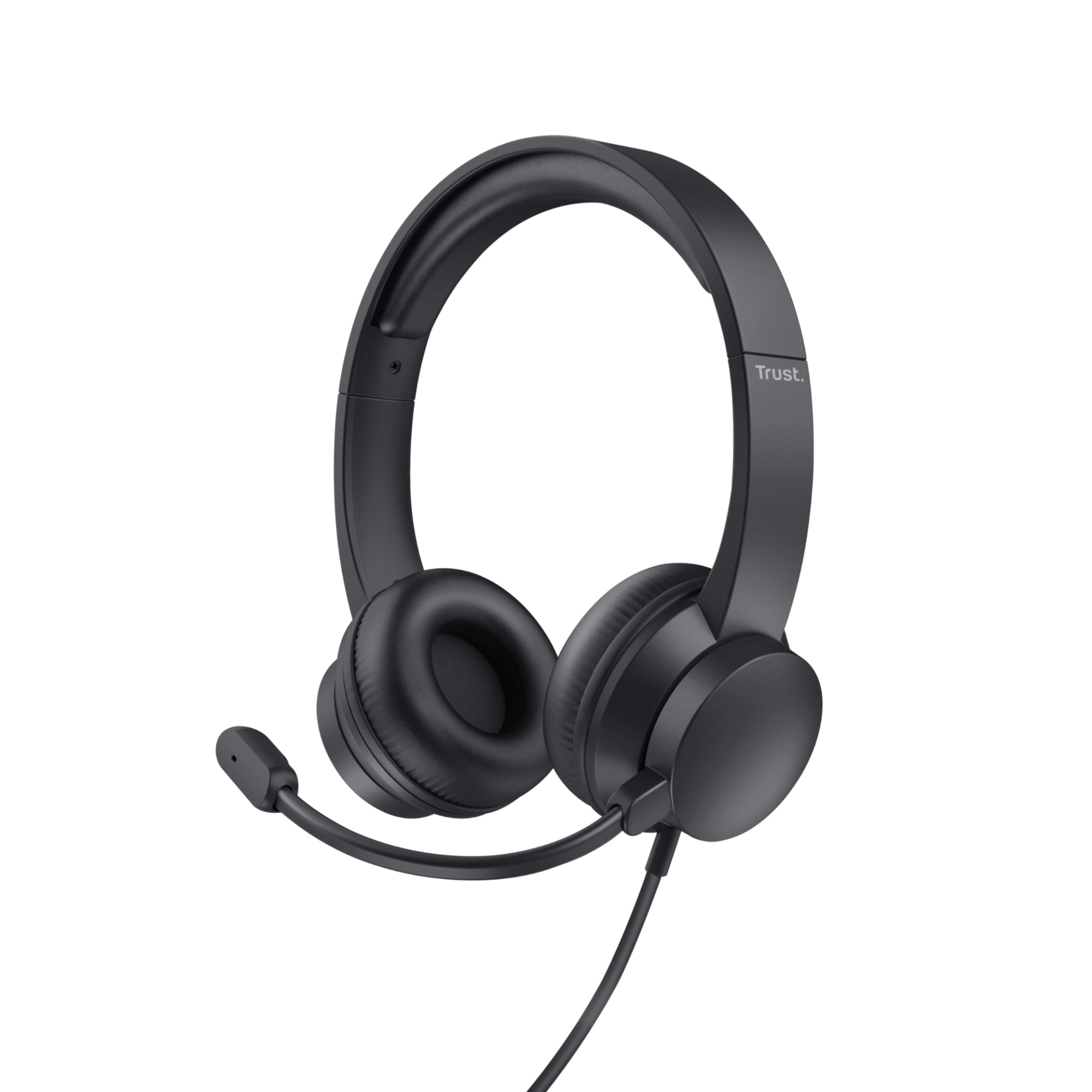 Trust Black Hs-150 Wired On-Ear Stereo Headset