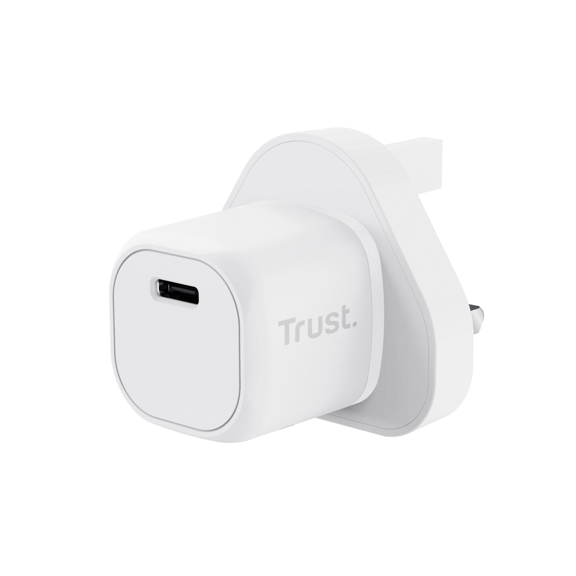 Trust White Maxo Ulta-Small 20W Usb-C Pd Charger
