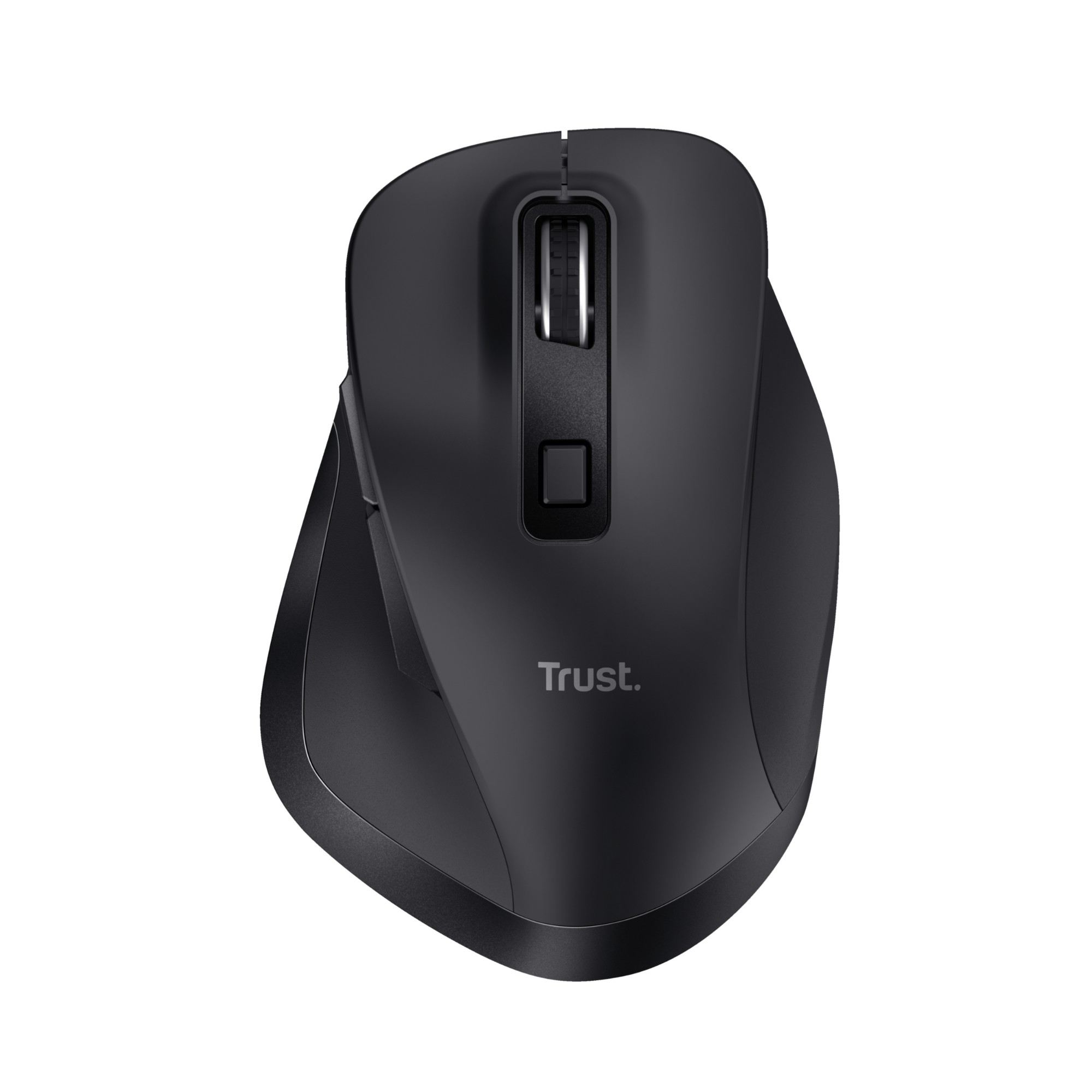 Trust Black Fyda Right-Hand Rf Wireless Optical 2400 Dpi Mouse