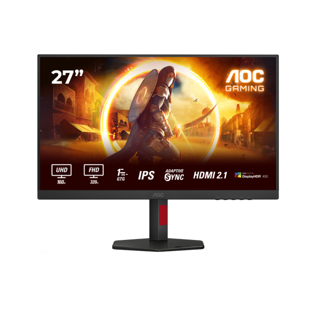 AOC U27G4R 27" IPS UHD 4K 160Hz 0.5ms Height adjustable Gaming Monitor