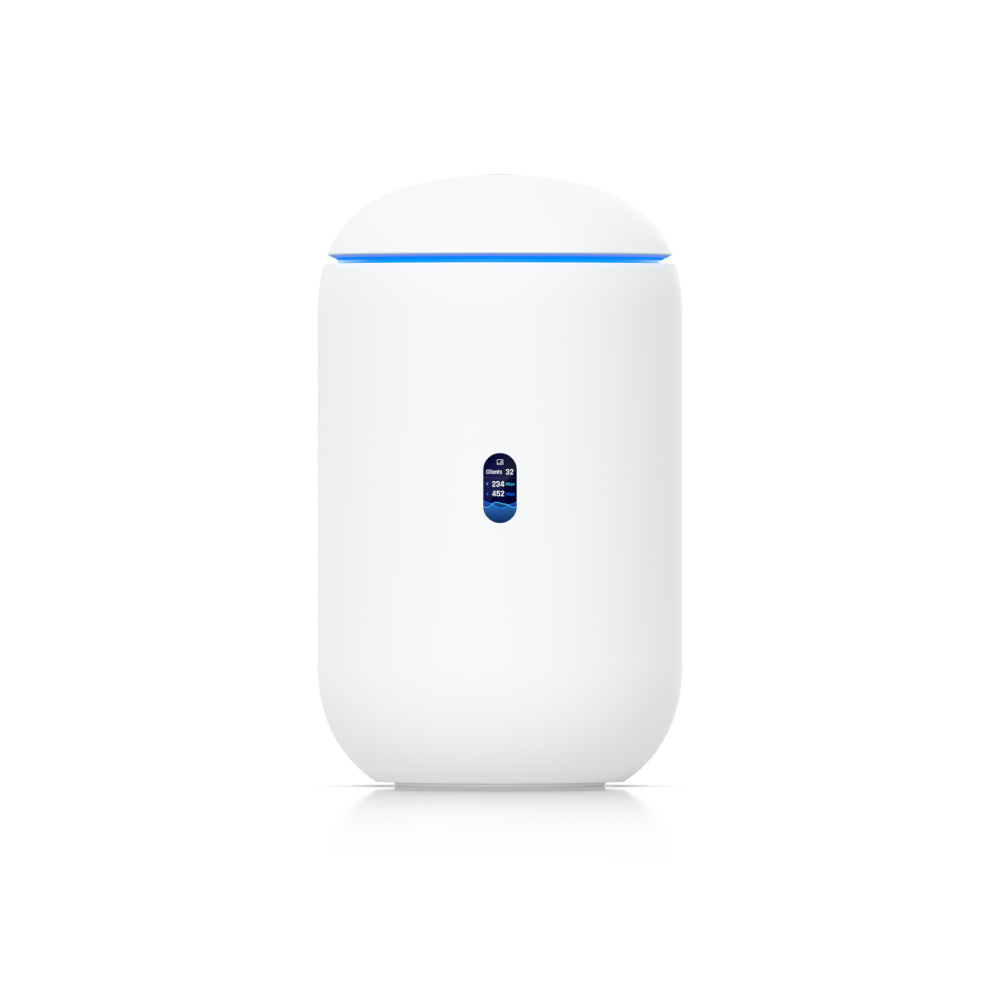 Refurbished Ubiquiti Dream Router 7 Gigabit Ethernet Tri-Band Router - White