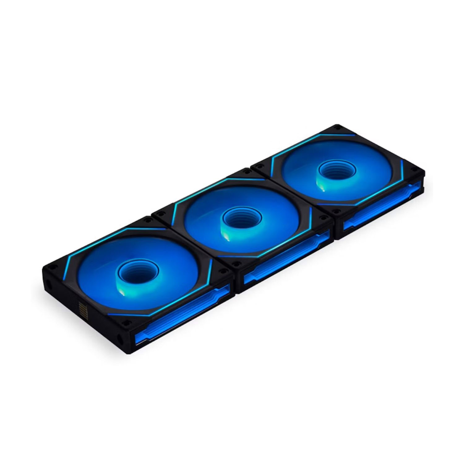 LIAN LI UNI SL120 INF 120mm ARGB Fan - Black Triple Pack with Controller