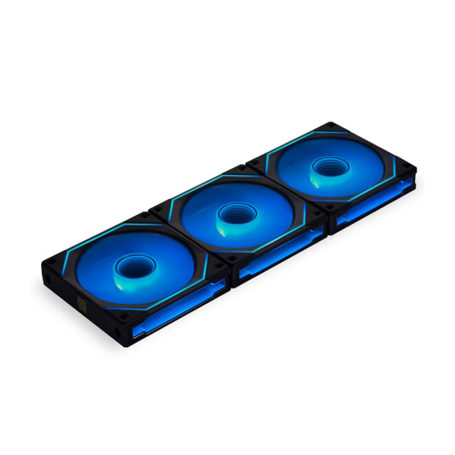 Lian Li UNI SL120 INF ARGB 120mm Fan - Black Triple Pack with Controller