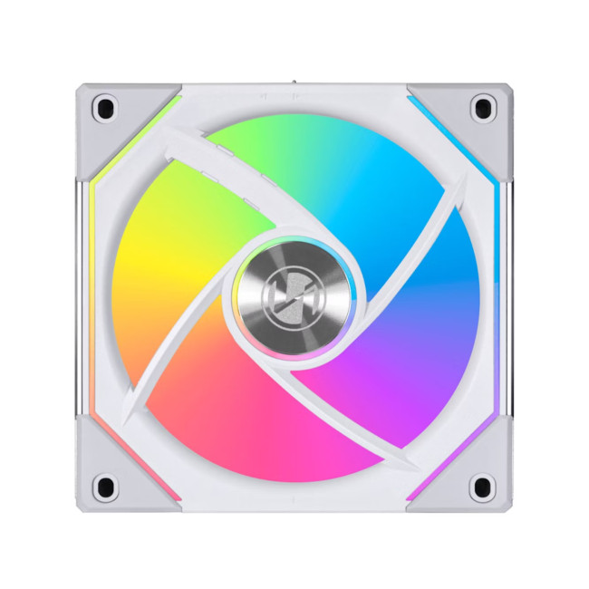 Lian Li UNI SL120 INF ARGB 120mm Fan - White Triple Pack with Controller