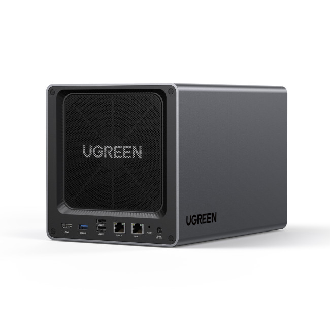 UGREEN NASync DXP4800 4-Bay-NAS  (Diskless) Includes 16TB (Seagate Ironwolf) Hard Drive Bundle