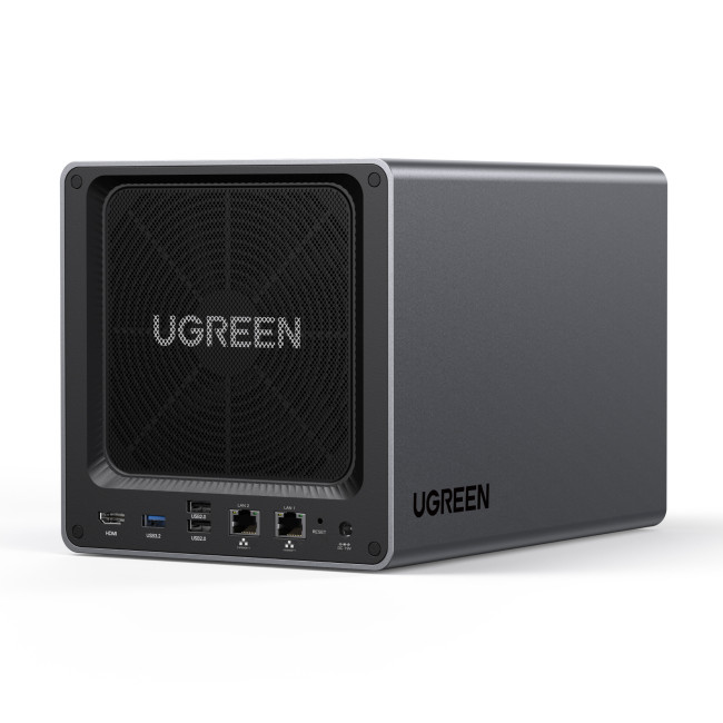 UGREEN NASync DXP4800 Plus 4-Bay-NAS (Diskless) Includes 32TB (Seagate Ironwolf) Hard Drive Bundle