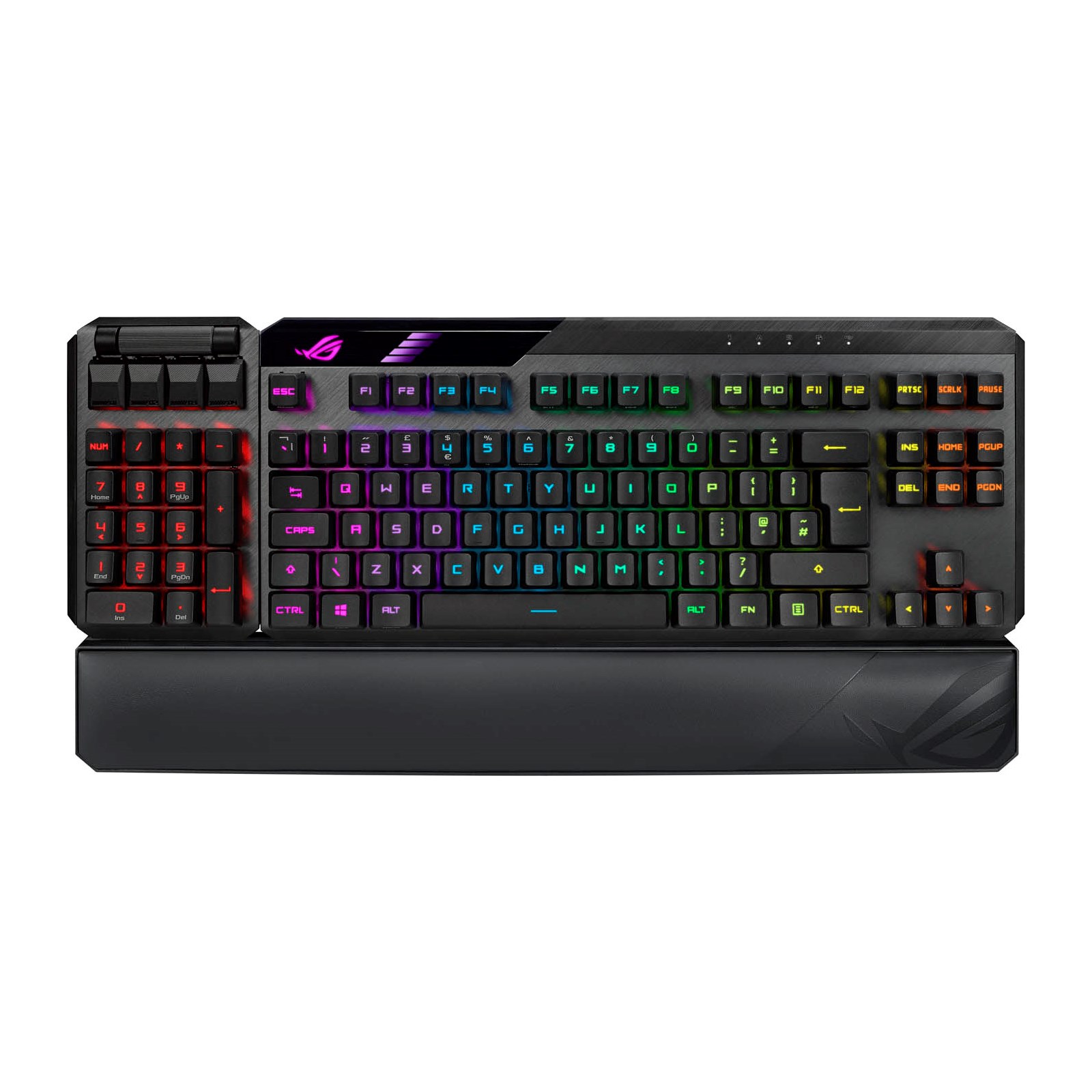 ASUS ROG Claymore II Modular Gaming Mechanical Keyboard with Detachable ...