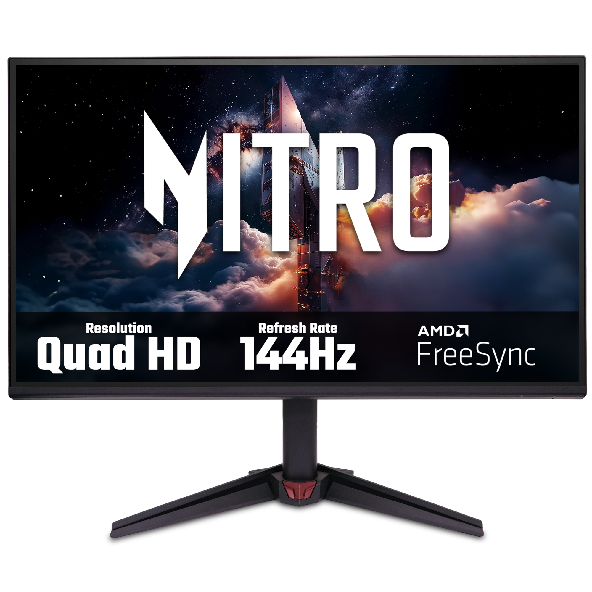 Acer Nitro VG270UP6 27" Quad HD IPS 144Hz 1ms Gaming Monitor with Speakers