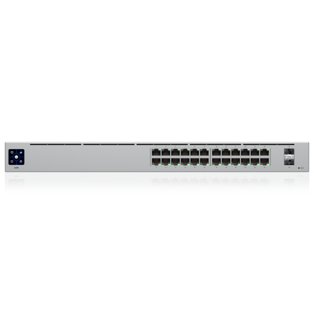 Refurbished Ubiquiti USW 24 Managed Network Switch - 24 Ports