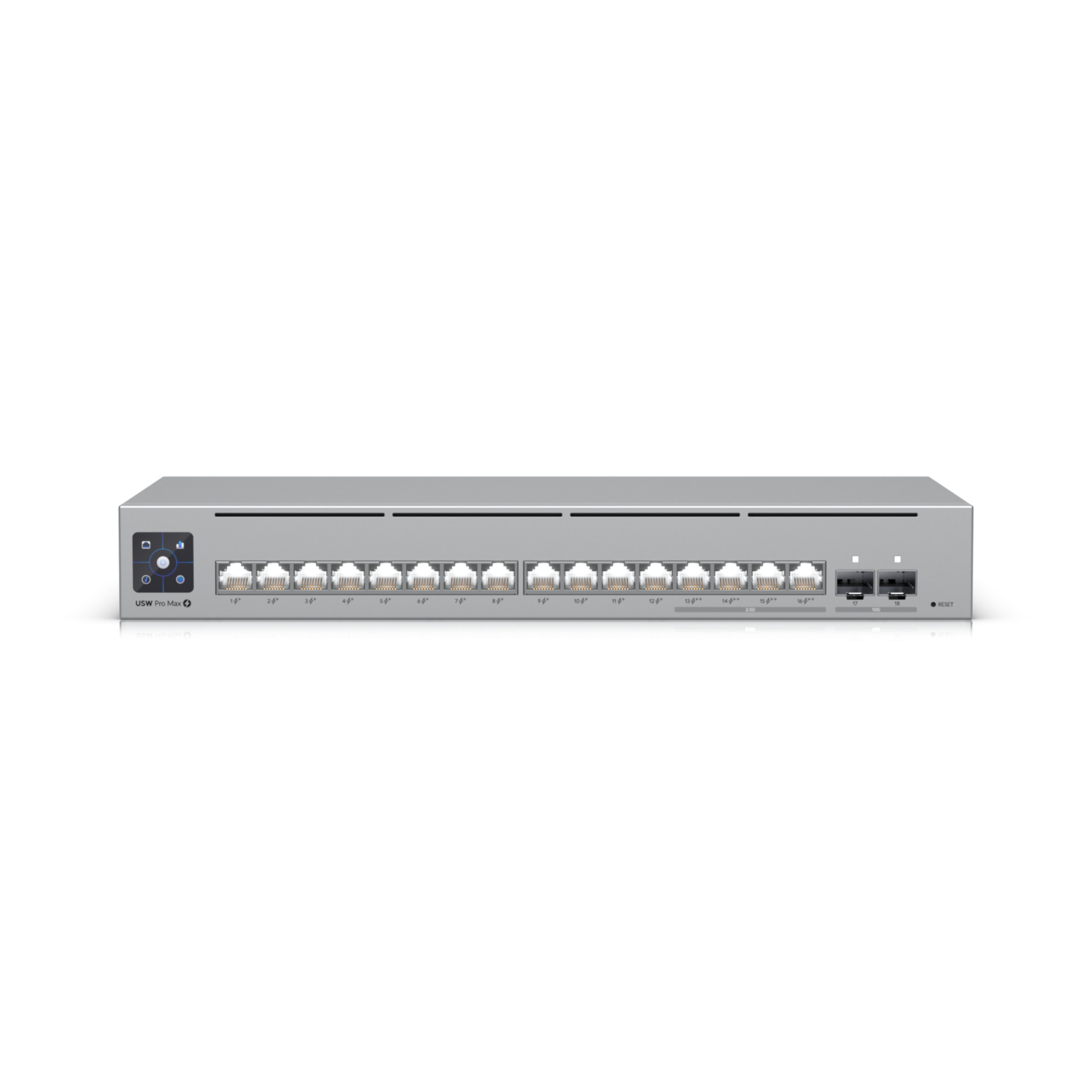 Ubiquiti USW Pro Max 16 PoE Managed Network Switch - 16 Ports