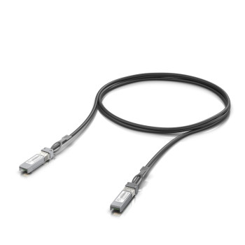 Ubiquiti UACC-DAC-SFP10-1M 10Gbps SFP+ Direct Attach Passive Copper Cable 1m - Black