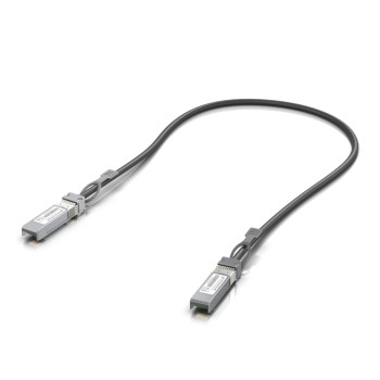 Ubiquiti UACC-DAC-SFP28-0.5M 25Gbps SFP28 Direct Attach Passive Copper Cable 0.5m - Black