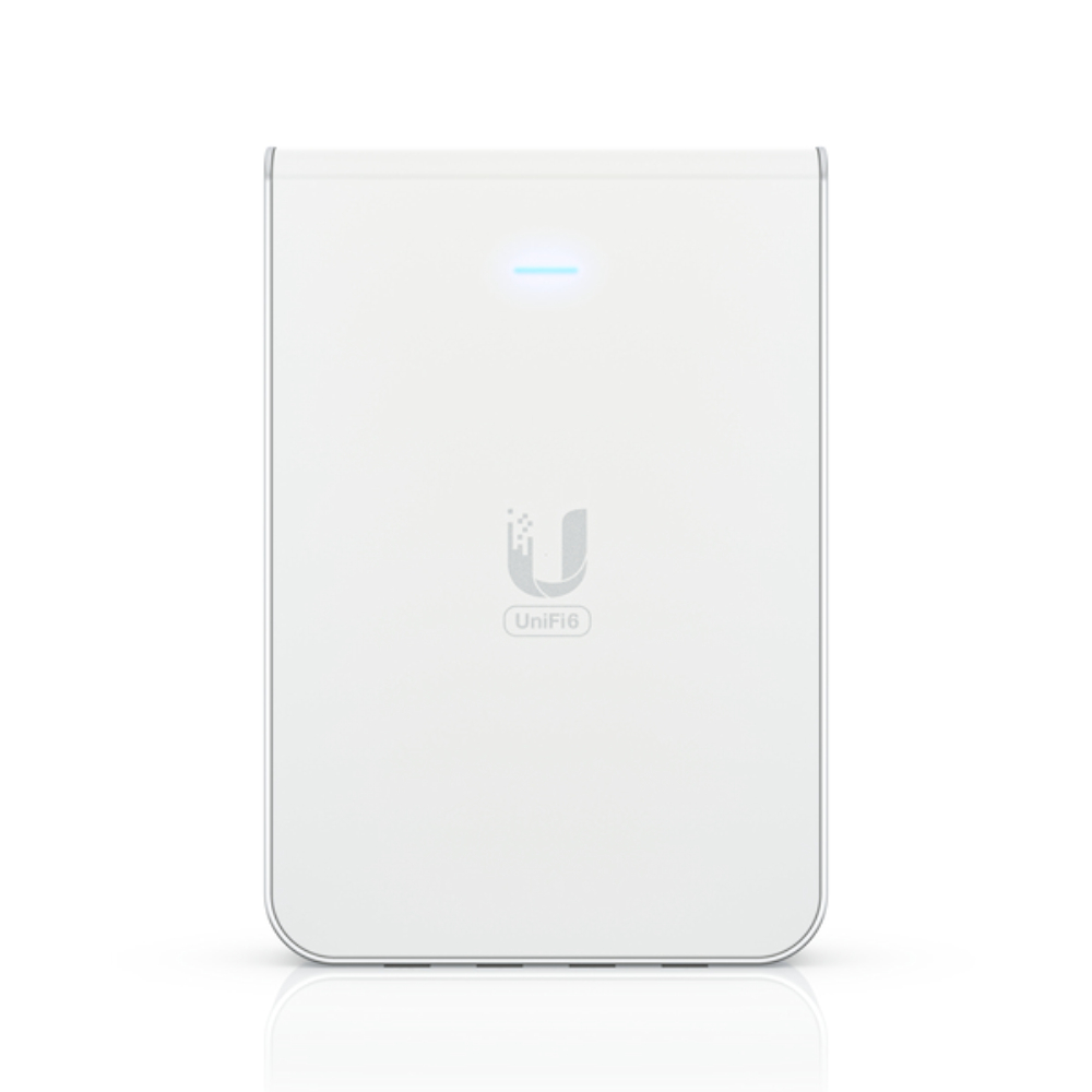 Ubiquiti U6-IW 4.8 Gbps In-Wall Mount WiFi 6 Access Point - White