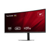 Refurbished Viewsonic VA3820C 38" Curved UWQHD+ 75Hz IPS DisplayPort HDMI Monitor