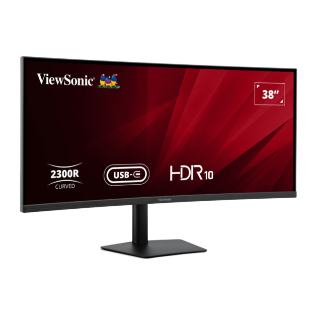 Refurbished Viewsonic VA3820C 38" Curved UWQHD+ 75Hz IPS DisplayPort HDMI Monitor