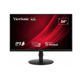 Refurbished ViewSonic VG2408A 24" IPS Full HD HDMI DisplayPort Height Adjustable Monitor With Speakers