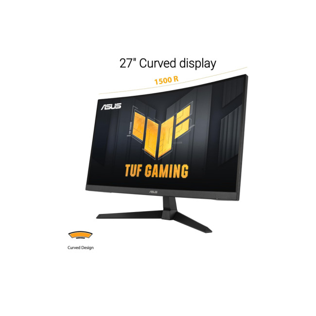 ASUS TUF VG27AQ  27" Curved Full HD 280 Hz 1 ms AMD Freesync Gaming Monitor