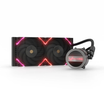 Valkyrie Dragonfang 240 ARGB Intel/AMD AIO Liquid CPU Cooler - Black