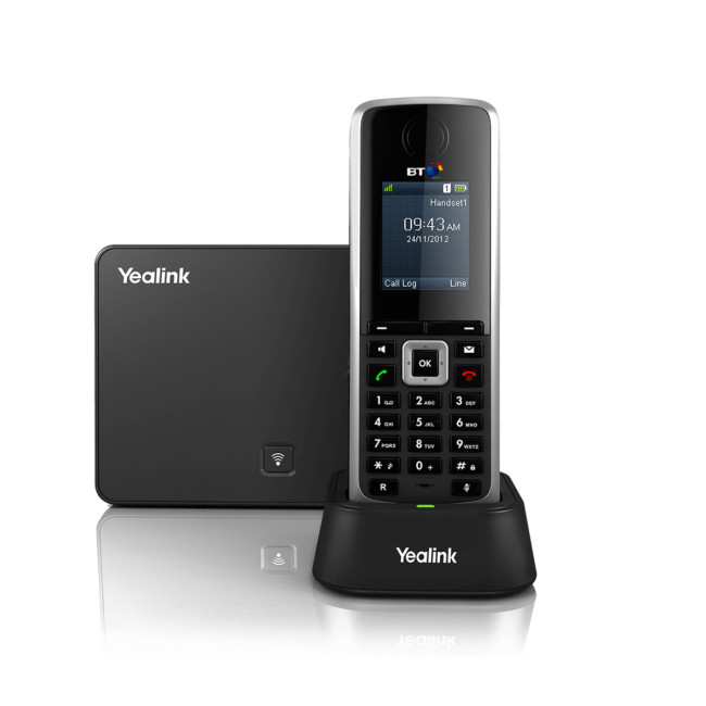 Yealink W52P DECT Cordless IP Phone Handset with Base Station