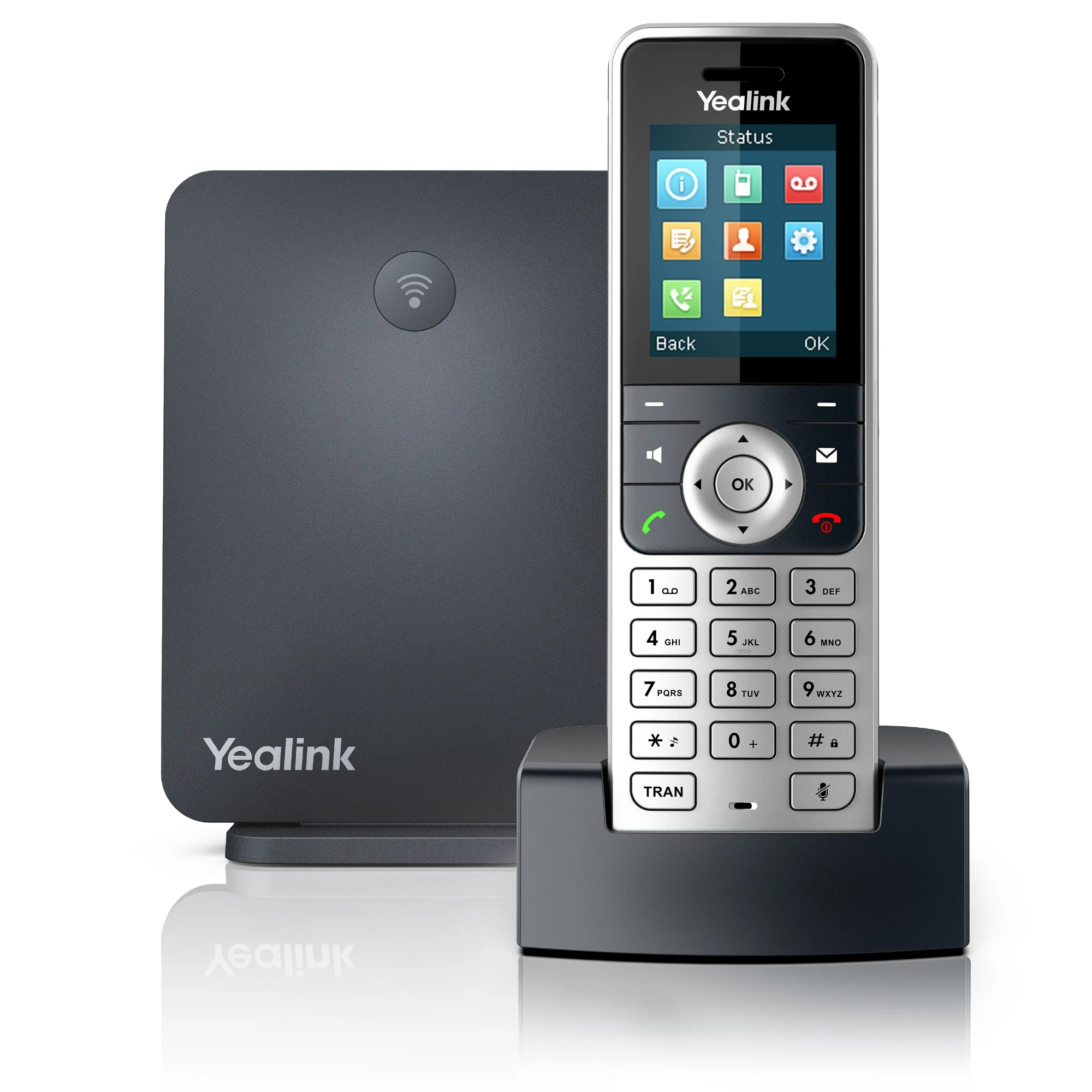 Yealink W53P DECT IP Cordless Handset and Base Station With USB Charger Cradle