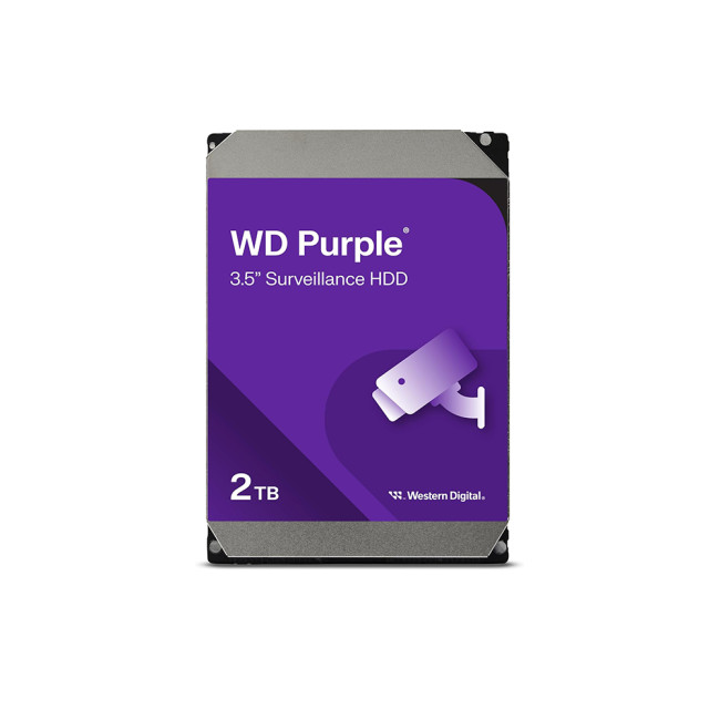 Western Digital Purple 2TB 3.5" SATA 6GB/s 5400RPM Surveillance Internal Hard Drive