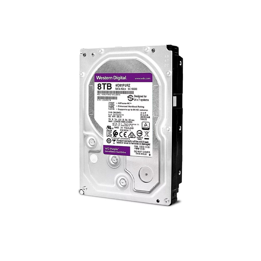 Western Digital WD Purple 8TB 5400RPM 3.5-inch SATA HDD