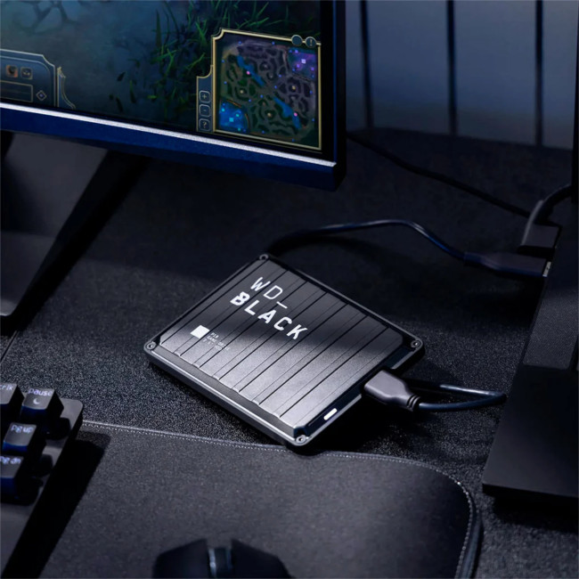 Western Digital WD_BLACK P10 5TB Portable External Game Drive - Black