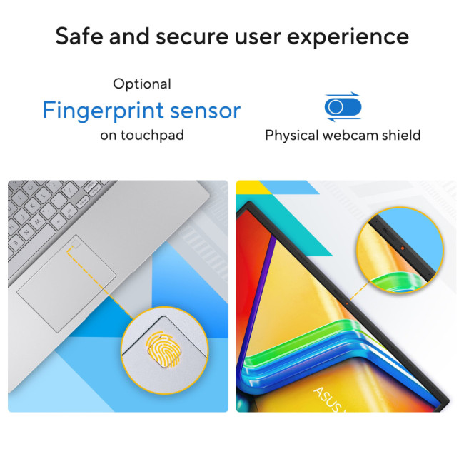 Refurbished ASUS VivoBook 15 X1504VA Intel Core i3 13th Gen 8GB RAM 512GB SSD 15.6" Windows 11 Home Laptop