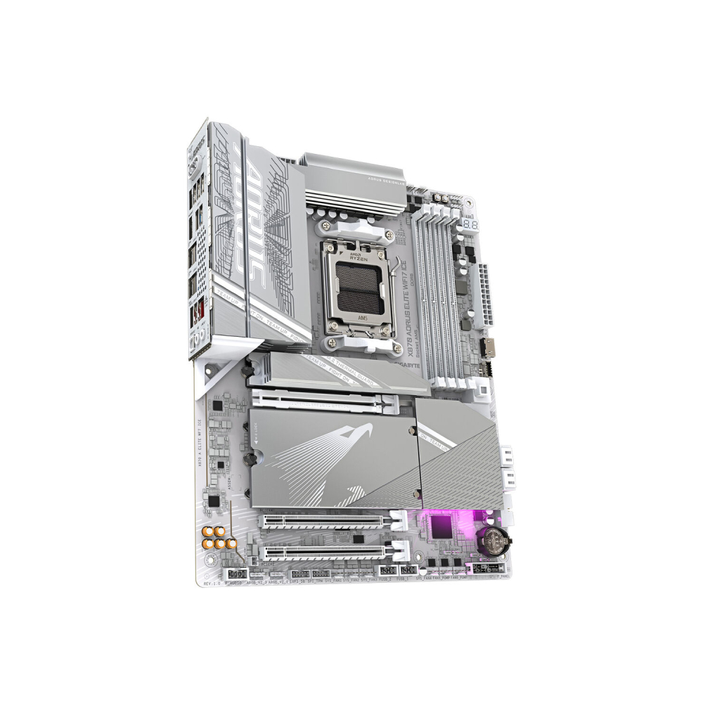GIGABYTE X870 DDR5 ATX AM5 Board: X870 AORUS ELITE WIFI7 ICE