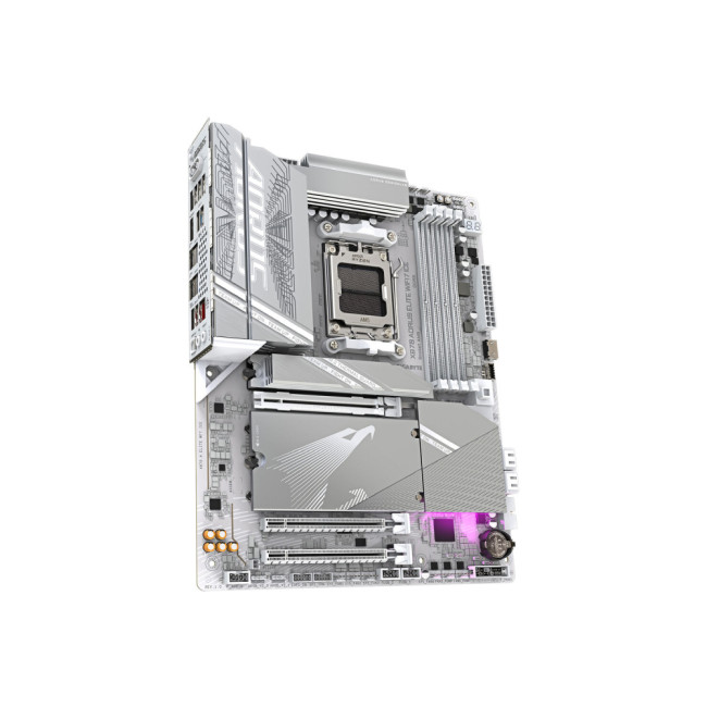 GIGABYTE X870 AORUS ELITE WIFI7 ICE DDR5 ATX AM5 Motherboard - White