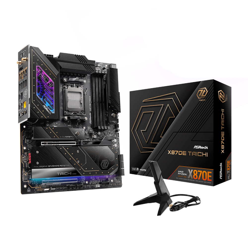 Refurbished Asrock X870E Taichi DDR5 AM5 eATX Motherboard