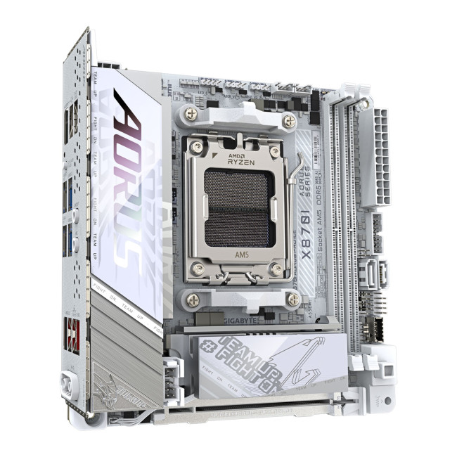 GIGABYTE X870I AORUS PRO ICE Mini ITX AMD Socket AM5 Motherboard