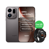 OPPO Find X9 Pro 5G 6.7" Dual SIM 16GB RAM 512GB Storage Android 16 Smartphone - Titanium Charcoal