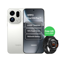 OPPO Find X9 Pro 5G 6.7" Dual SIM 16GB RAM 512GB Storage Android 16 Smartphone - Silk White