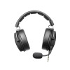 Cherry XTRFY H1 1.35mm Wired Boom Mic Gaming Headset - Black