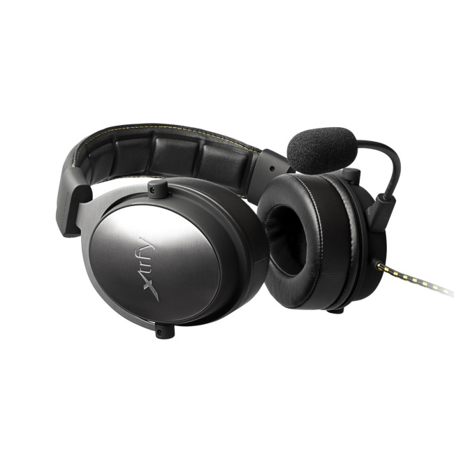 Cherry XTRFY H1 1.35mm Wired Boom Mic Gaming Headset - Black