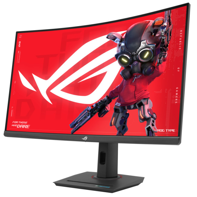 ASUS ROG Strix XG32WCS 31.5" Curved LED Quad HD Height Adjustable Gaming Monitor