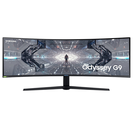 Samsung C49G95TSSR Odyssey G9 49" QLED Curved Monitor Aspect ratio 32:9 Resp 1ms