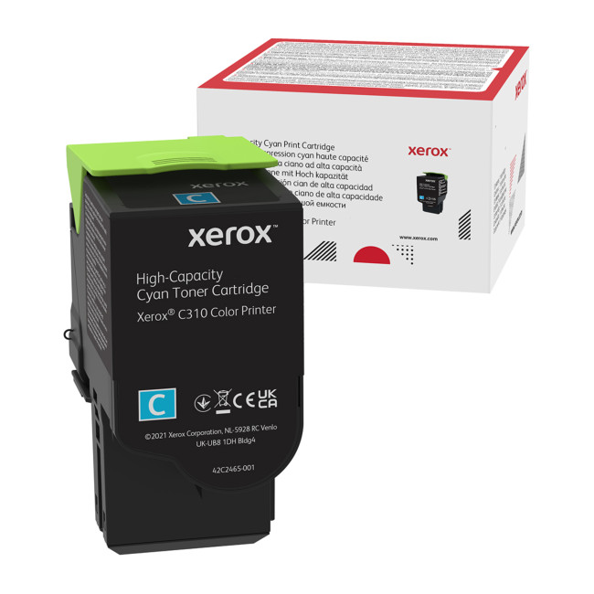 Xerox Cyan High Capacity 5500 pages Toner cartridge for Xerox C310/C315