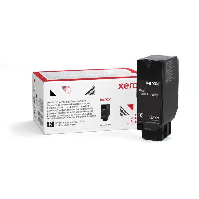 Xerox Black Standard Capacity 8,000 Pages Toner Cartridge for Xerox C620/C625