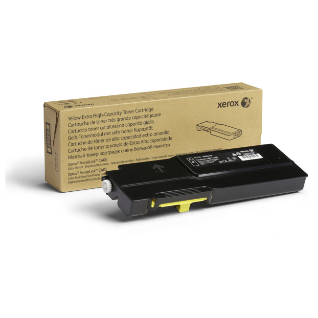 Xerox Yellow Extra High Capacity 8000 pages Toner Cartridge for Xerox VersaLink C400/C405