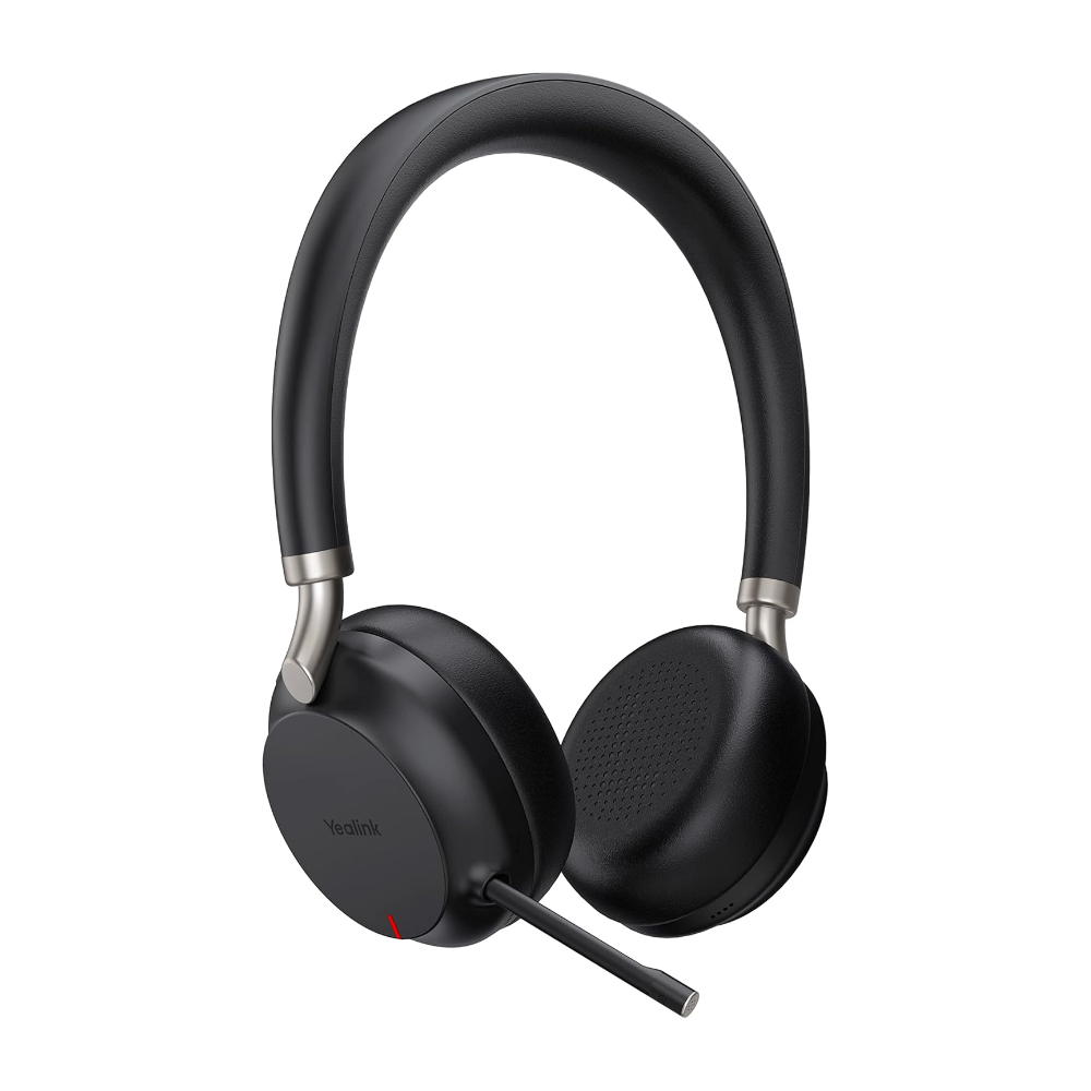 Black Yealink Bh72 Lite Teams Bluetooth Usb-A Headset