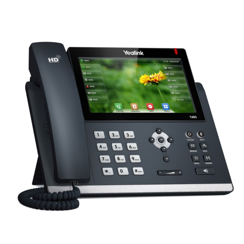Yealink Black T48s 16-Line Ip Business Desk Phone