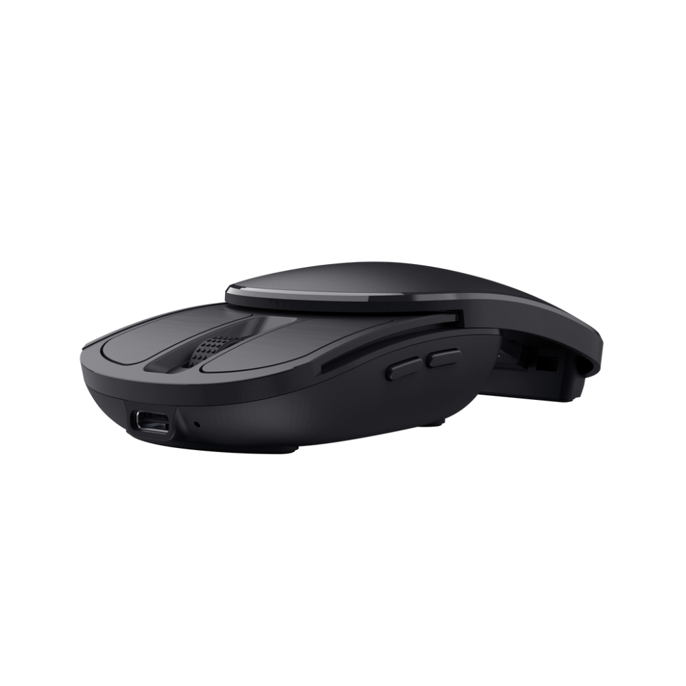 Trust Zylo Foldable Right-hand RF Wireless Optical 2400 DPI Mouse - Black