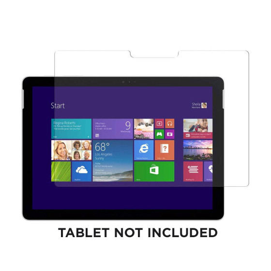 Incipio Tempered Glass Screen Protector Designed for Microsoft Surface Go, Clear