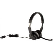 Lenovo 100 Stereo USB Headset Head-Band rotatable Microphone Noise Cancellation