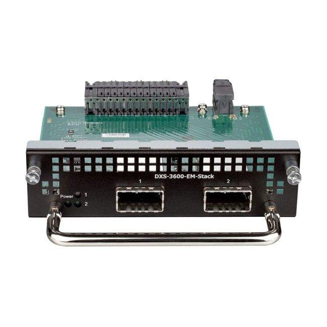 D-Link Systems 2 x 120 GbE CXP Interface Physical Stacking Module for DXS-3600